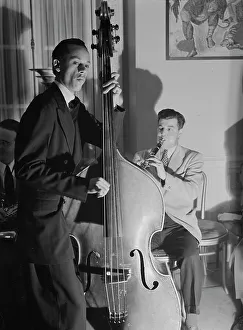 Joe Marsala Prints: Portrait of Joe Marsala and Tommy Potter