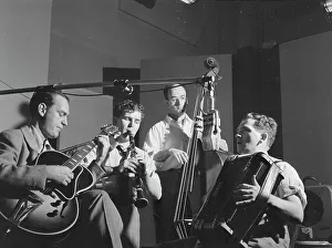 Recording Studio Prints: Portrait of Joe Mooney, Andy Fitzgerald