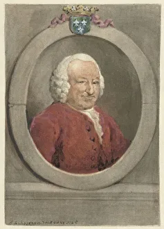 Schouman Aert Van Prints: Portrait of Johan Hudde Dedel, 1786. Creator: Aert Schouman