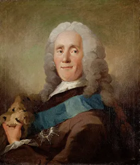 Göteborg Konstmuseum Prints: Portrait of Johan Ludvig von Holstein (1694-1763)