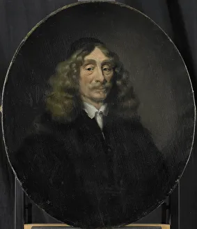 Vereenigde Oostindische Compagnie Prints: Portrait of Johan de Reus, Director of the Rotterdam Chamber of the Dutch East India Company