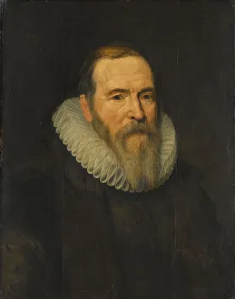 Oldenbarneveld Johan Van Prints: Portrait of Johan van Oldenbarnevelt