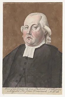 Reverend Prints: Portrait of Per Johan Wimermark, 1796. Creator: Jan Brandes