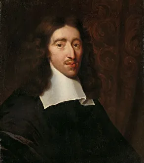 Gaspar Netscher Prints: Portrait of Johan de Witt (1625-72)