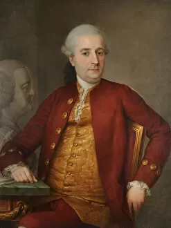 Batoni Collection: Portrait of Johann Christian Bach (1735-1782). Creator: Batoni