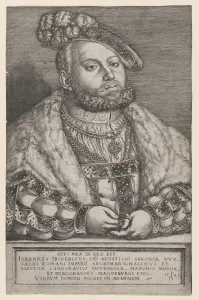 Portrait of Johann Friedrich the Magnanimous, Elector of Saxony, 1543 Portrait of Johann Friedrich the Magnanimous, Elector of Saxony, 1543