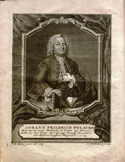 Portrait of Johann Friedrich Polack (1700-1771), 1755