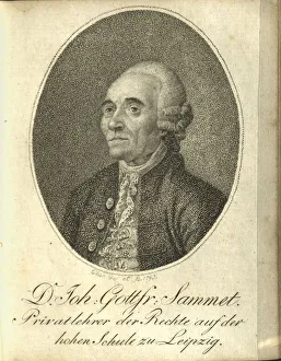 Portrait of Johann Gottfried Sammet (1719-1796), 1794