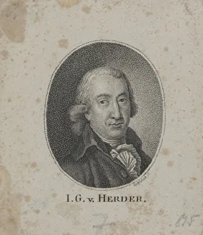 Portrait of Johann Gottfried von Herder (1744-1803)