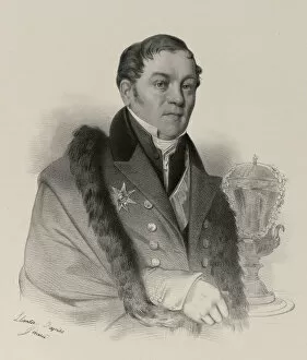 Portrait of Johann Gotthelf Fischer von Waldheim (1771-1853), 1830-1840s