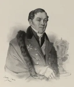 Portrait of Johann Gotthelf Fischer von Waldheim (1771-1853), 1830-1840s Portrait of Johann Gotthelf Fischer von Waldheim (1771-1853), 1830-1840s