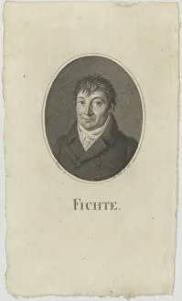 Portrait of Johann Gottlieb Fichte (1762-1814), 1812. Creator: Bolt, Johann Friedrich (1769-1836)