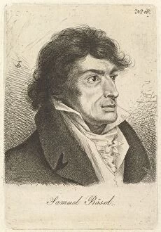 Grimm Collection: Portrait of Johann Gottlieb Samuel Rosel. Creator: Ludwig Emil Grimm