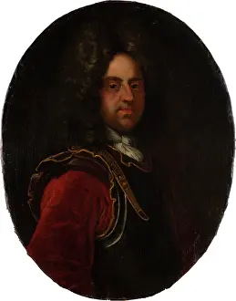 Burgermeister Prints: Portrait of Johann Hieronymus von Holzhausen, 1705. Creator: David Le Clerc