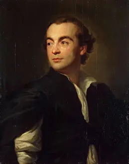 Archaeologist Prints: Portrait of Johann Joachim Winckelmann (?), 1774. Creator: Anton Raphael Mengs