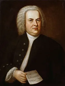 Bach Prints: Portrait of Johann Sebastian Bach