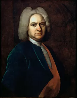 Images Dated 22nd November 2017: Portrait of Johann Sebastian Bach, 1720