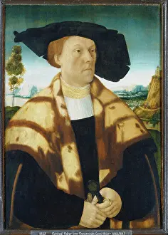Wealthy Prints: Portrait of Johann Stralenberg, 1526. Creator: Conrad Faber von Creuznach