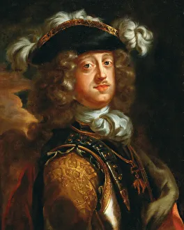Wittelsbach Prints: Portrait of Johann Wilhelm II (1658-1716), Elector Palatine, 1700s. Creator: Douven