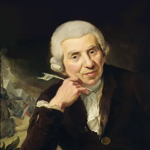 Ramberg Prints: Portrait of Johann Wilhelm Ludwig Gleim (1719-1803)