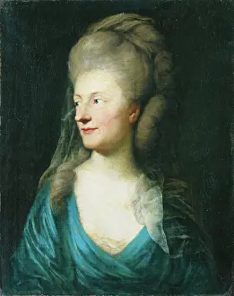 Shawl Prints: Portrait of Johanna Henriette Louise Countess of Bestucheff-Rumin