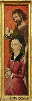Patron Prints: Portrait of Johanna de Keysere with John the Baptist