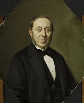 Art Dealer Prints: Portrait of Johannes Cornelis van Pappelendam (1810-1884)