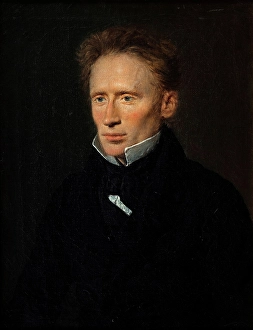 Starched Collar Prints: Portrait of Johannes Dam Hage (1800-1837)