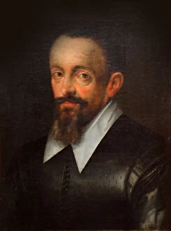 Aachen Gallery: Portrait of Johannes Kepler (1571-1630), Between 1601 and 1615. Creator: Aachen, Hans von