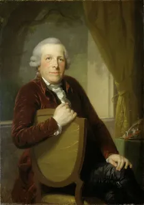 Tischbein Friedrich Prints: Portrait of Johannes Lublink II
