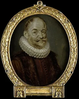 Portrait of Johannes Polyander à Kerckhoven, Professor of Theology in Leiden, 1700-1732. Creator: Arnoud van Halen