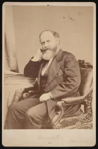 Portrait of John Angel James Creswell (1828-1891), Before 1891 Portrait of John Angel James Creswell (1828-1891), Before 1891