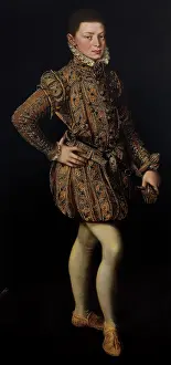Museo Soumaya Prints: Portrait of John of Austria (Juan de Austria) (1547-1578) at the age of fourteen