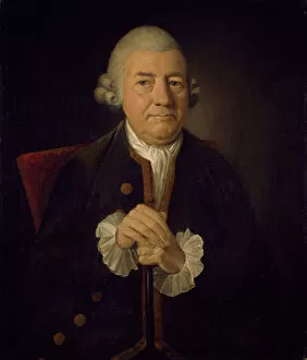 Cane Gallery: Portrait of John Baskerville (1706-1775), 1774. Creator: James Millar