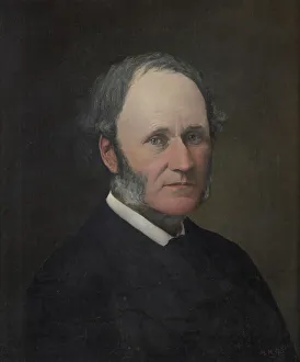 Forehead Prints: Portrait of John Buchanan, c1890. Creator: Henry Gore