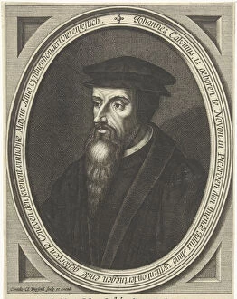 Calvin Gallery: Portrait of John Calvin (1509-1564), 1630-1640