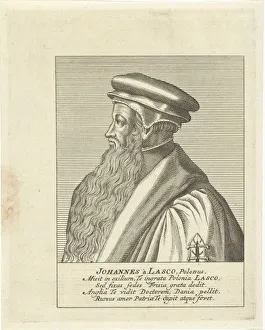 Calvin Gallery: Portrait of John Calvin (1509-1564), um 1700
