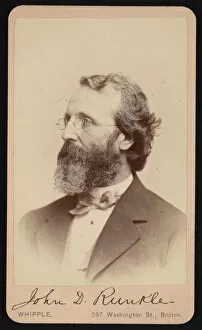 Arithmetic Collection: Portrait of John Daniel Runkle (1822-1902), Between 1865 and 1873