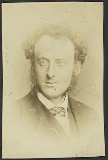 Millais John Everett Prints: Portrait of John Everett Millais, late 19th century. Creator: Unknown