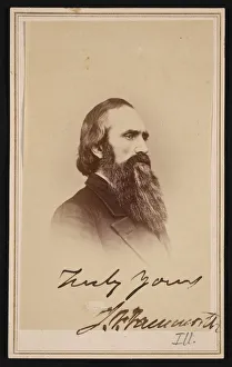 Portrait of John Franklin Farnsworth (1820-1897), Before 1882. Creator: Alexander Gardner