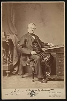 Cabinet Card Gallery: Portrait of John Hawkshaw (1811-1891), Before 1876. Creator: Maull & Co