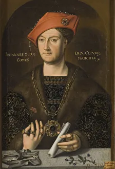 Portrait of John II (1458-1521), Duke of Cleves, Count of Mark Portrait of John II (1458-1521), Duke of Cleves, Count of Mark