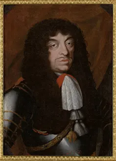 Black Hair Prints: Portrait of John II Casimir Vasa (1609-1672), 2nd half of 17th century. Creator: Unknown