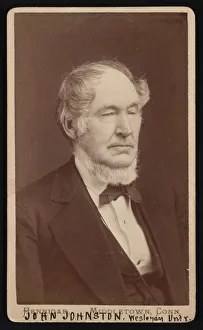 Portrait of John Johnston (1806-1879), Before 1876. Creator: Hennigar Bros Portrait of John Johnston (1806-1879), Before 1876. Creator: Hennigar Bros