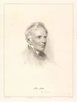 Richmond George Prints: Portrait of John Keble, 1863. Creator: William Holl