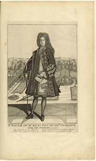 Opulence Gallery: Portrait of John Law (1671-1729), 1720. Creator: Anonymous