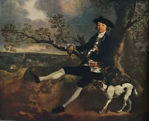 Ownership Prints: Portrait of John Plampin by Thomas Gainsborough