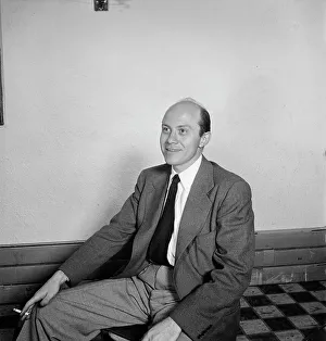 Portrait of John S. Wilson, New York, N.Y.(?), 1938. Creator: William Paul Gottlieb