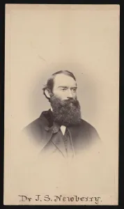 Geologist Prints: Portrait of John Strong Newberry (1822-1892), Before 1887. Creator: Unknown