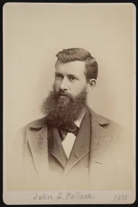 Davis Prints: Portrait of John Symmes Pollock (1849-1924), 1881. Creator: George W. Davis
